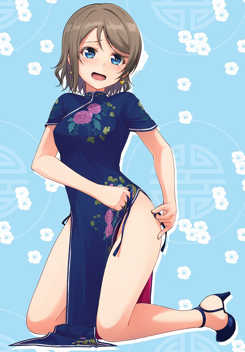 watanabe you (love live! and 1 more) drawn by nanotsuki