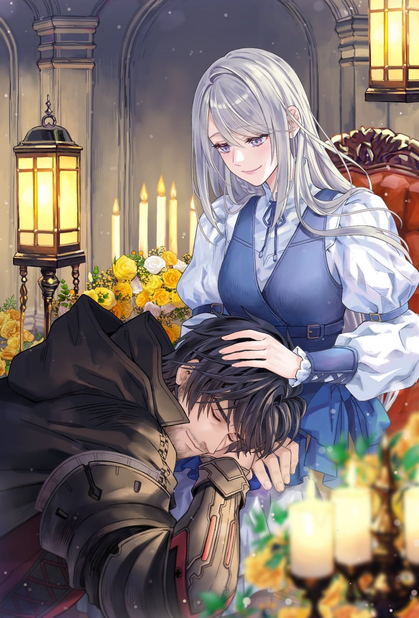 clive rosfield and jill warrick (final fantasy and 1 more) drawn by zenyu