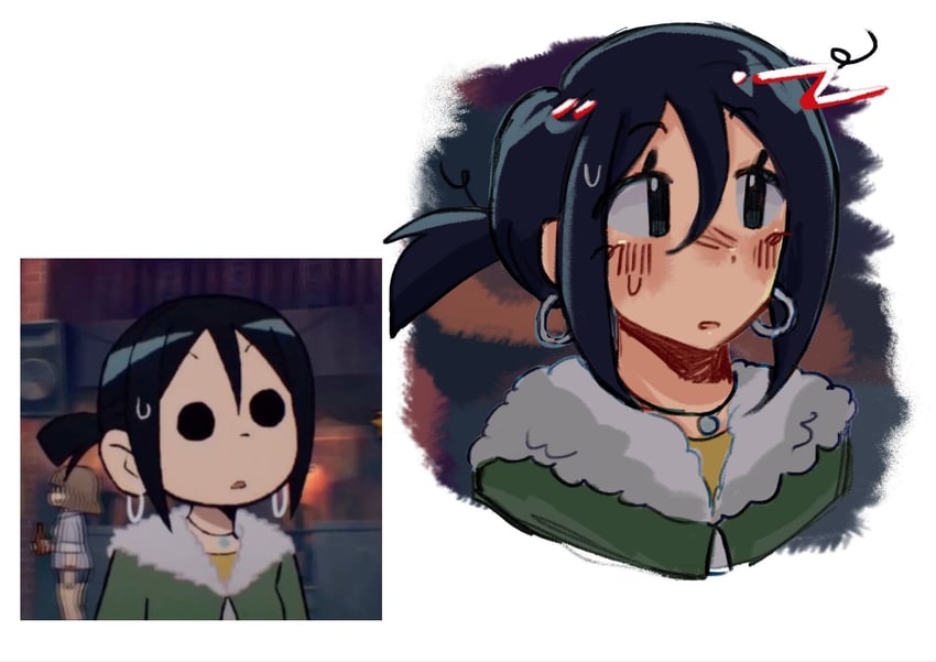 knives chau (scott pilgrim and 1 more) drawn by maissroll