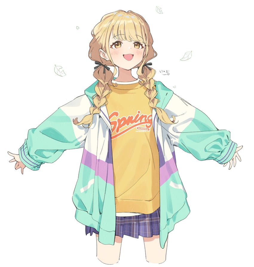 fujita kotone (idolmaster and 1 more) drawn by nyum