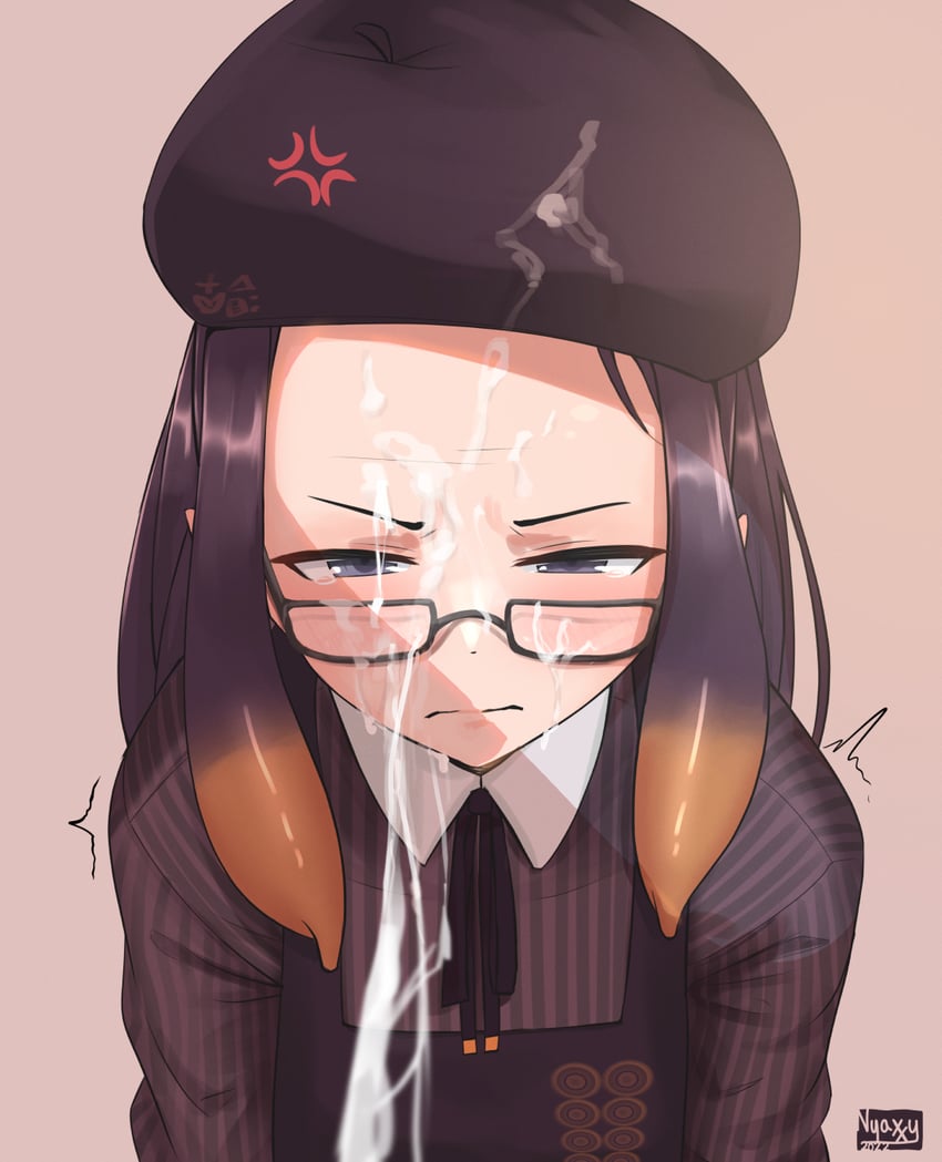 ninomae ina'nis (hololive and 1 more) drawn by nyaxxy