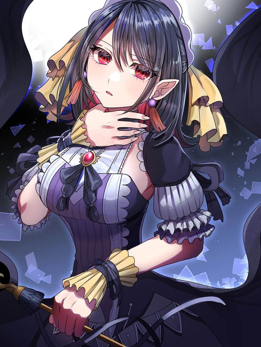 underworld goddess of the closed world (yu-gi-oh!) drawn by pinyata_(pinyaland)