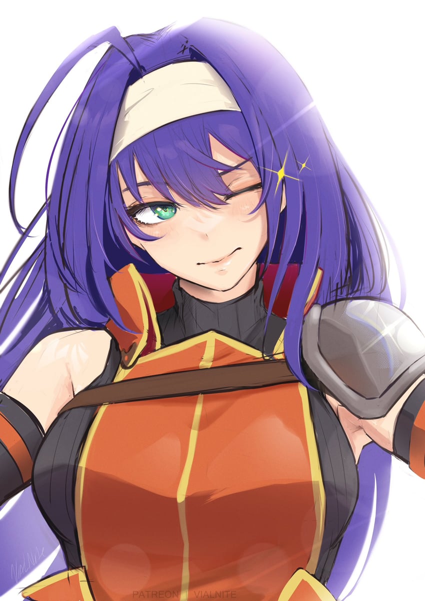 mia (fire emblem and 2 more) drawn by vialnite