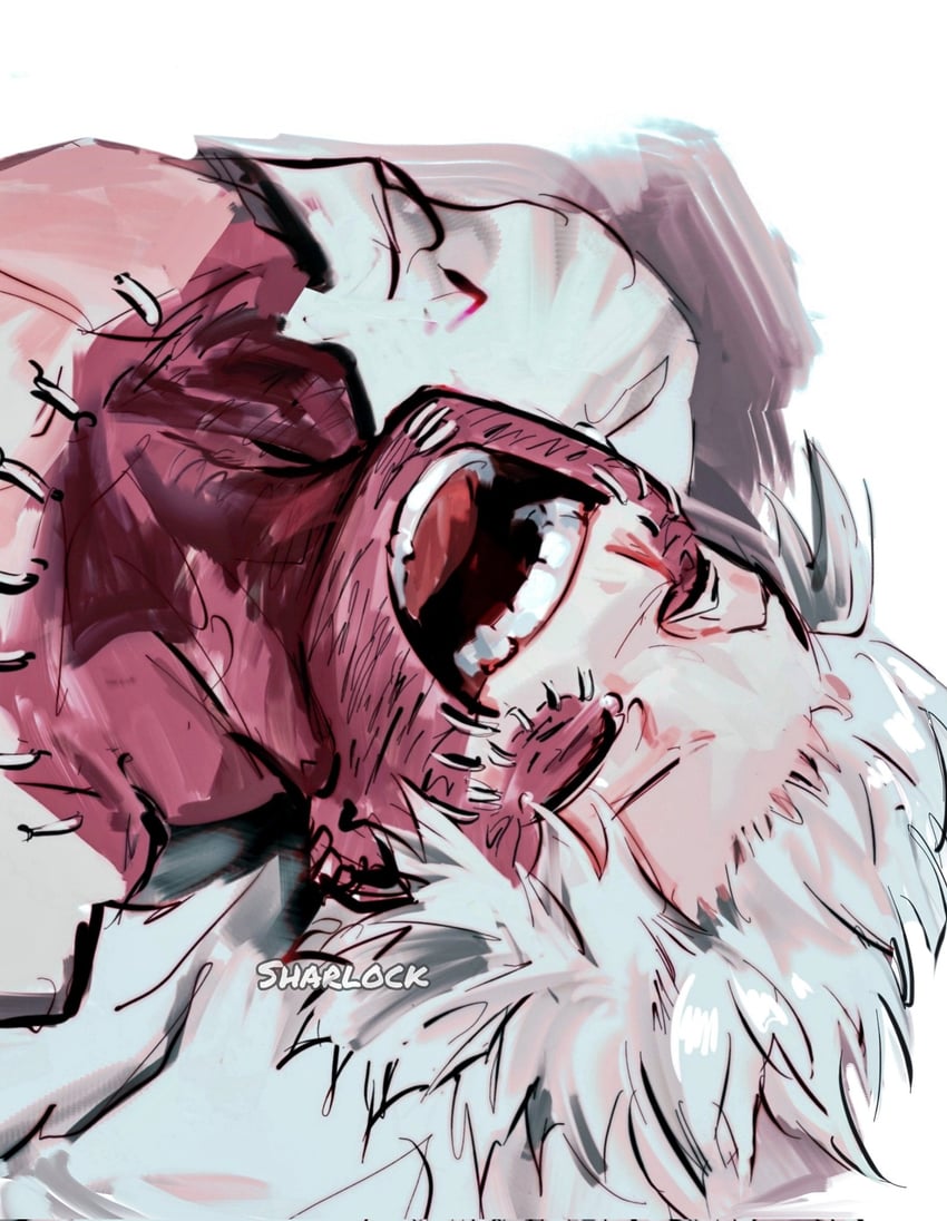 dabi and todoroki touya (boku no hero academia) drawn by sharl0ck