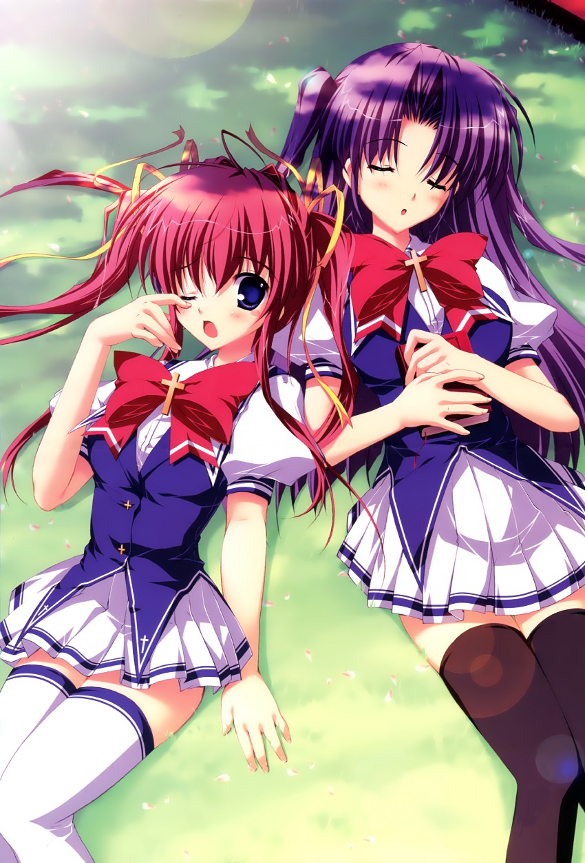 asakura nanao and takami rin (lyrical lyric) drawn by mikeou