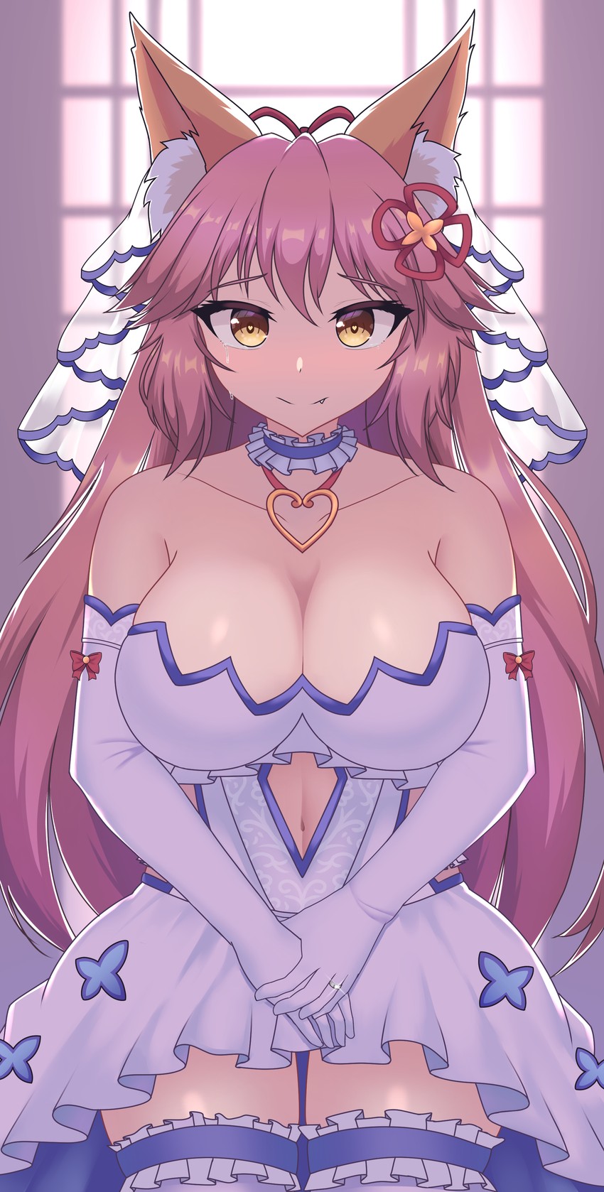 tamamo and tamamo no mae (fate and 4 more) drawn by jifuwabe