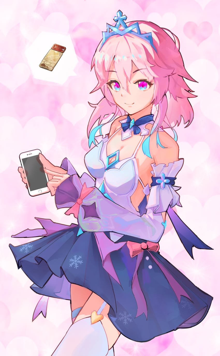 march 7th (honkai and 1 more) drawn by applelin