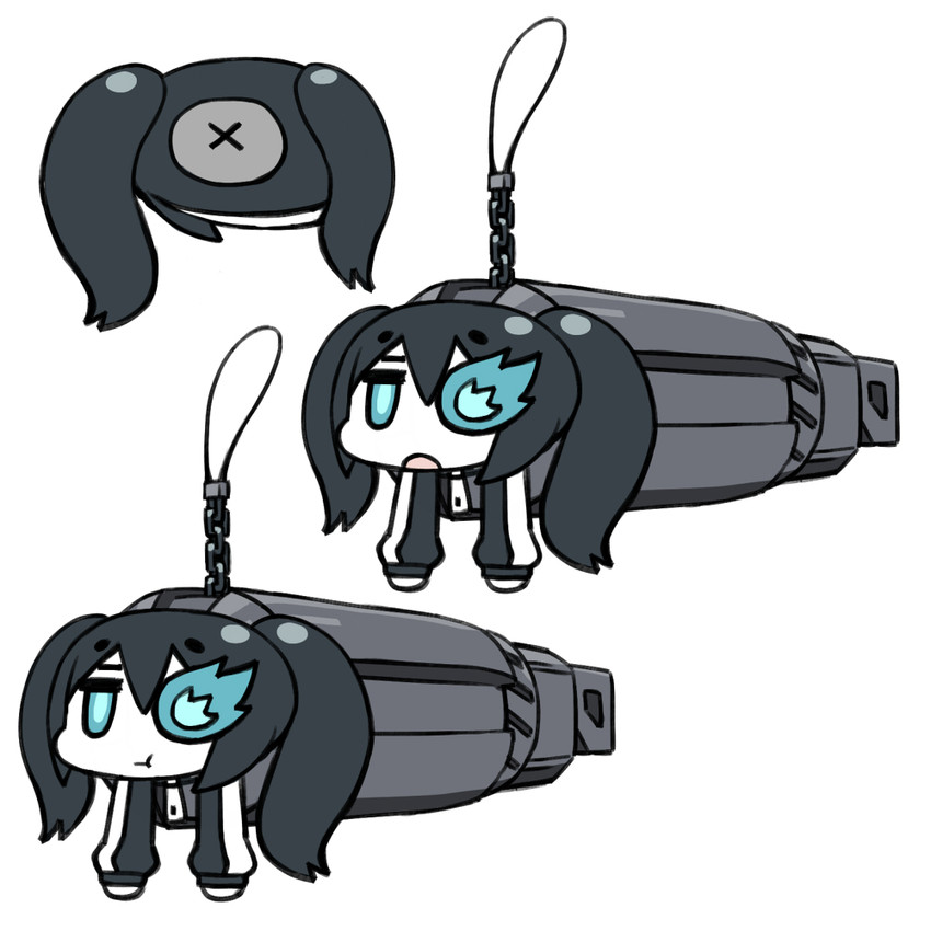 black rock shooter (black rock shooter) drawn by chan_co