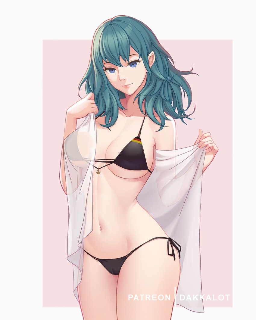 female byleth and prinz eugen (azur lane and 2 more) drawn by dakkalot