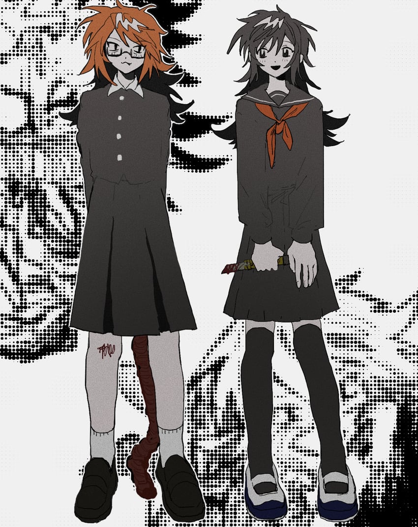 randal ivory and tsukada satoru (randal's friends) drawn by tami_tome_mo
