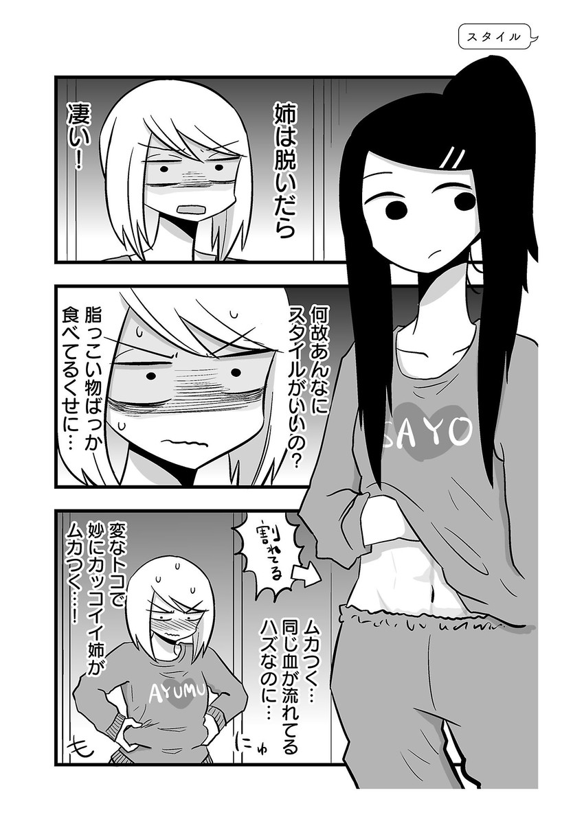 daidou ayumu and daidou sayo (original) drawn by mochi_au_lait