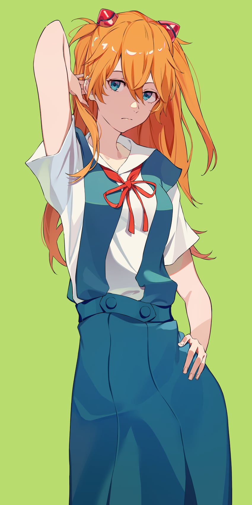 souryuu asuka langley (neon genesis evangelion) drawn by ibaraki_shun