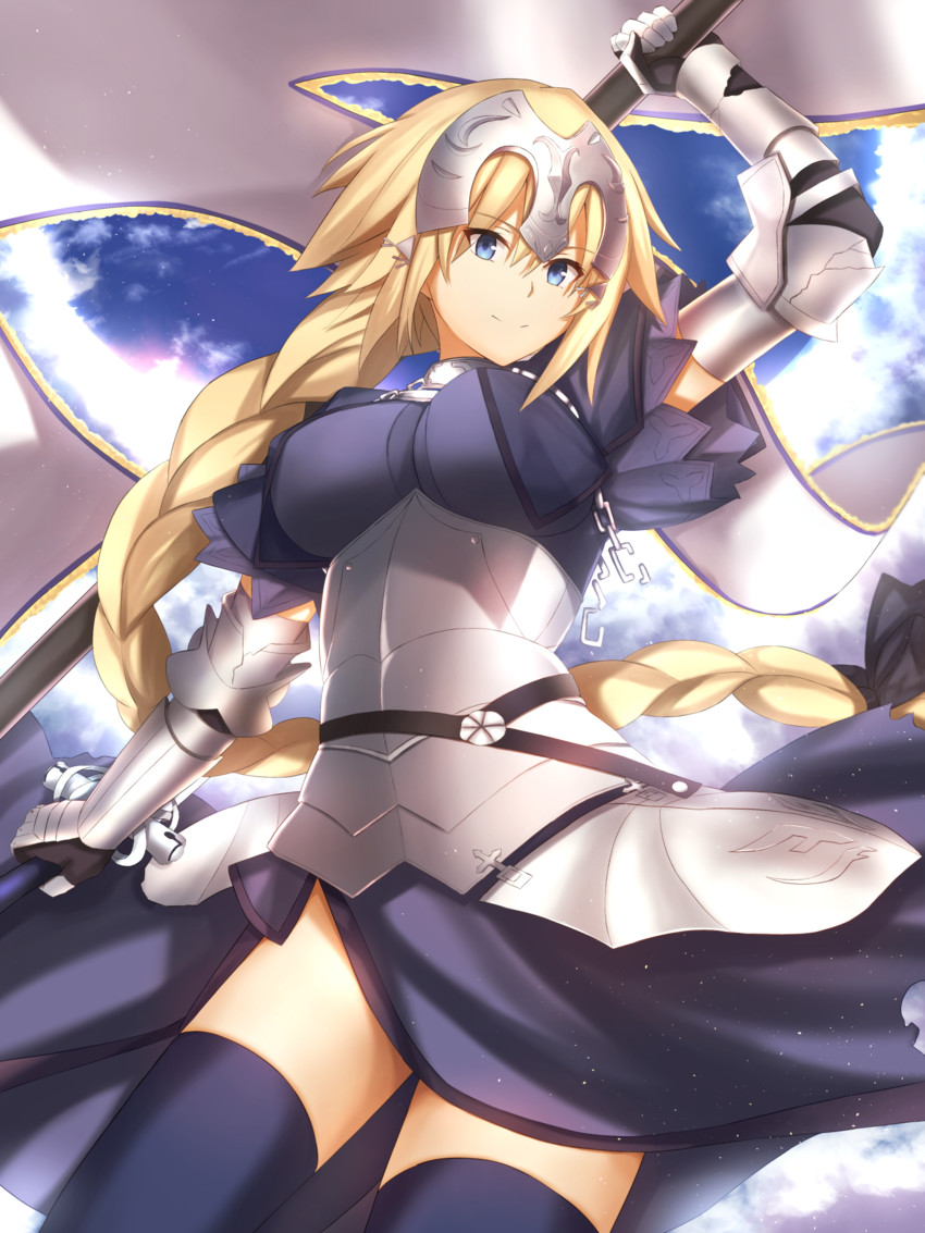 jeanne d'arc (fate and 1 more) drawn by maosame