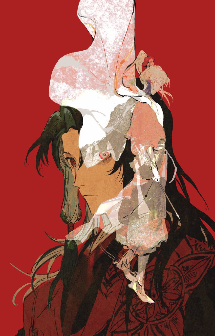 archer and zheng chenggong (fate and 1 more) drawn by mimulishizi