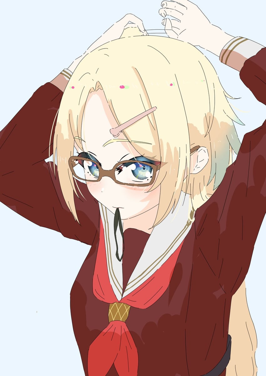osawa rurino (love live! and 1 more) drawn by sanya_(sanya_ikuyo)