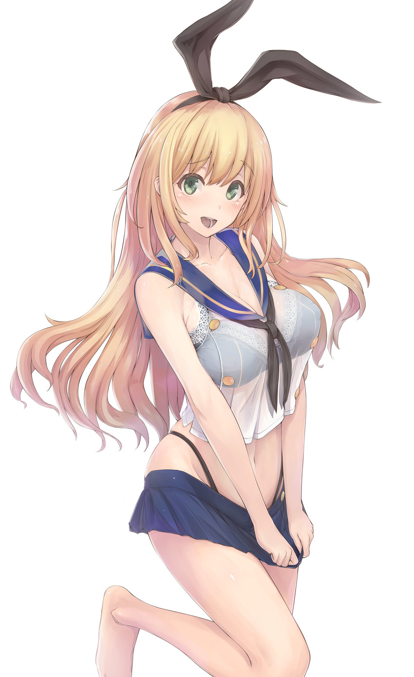 shimakaze and atago (kantai collection) drawn by urigarasu