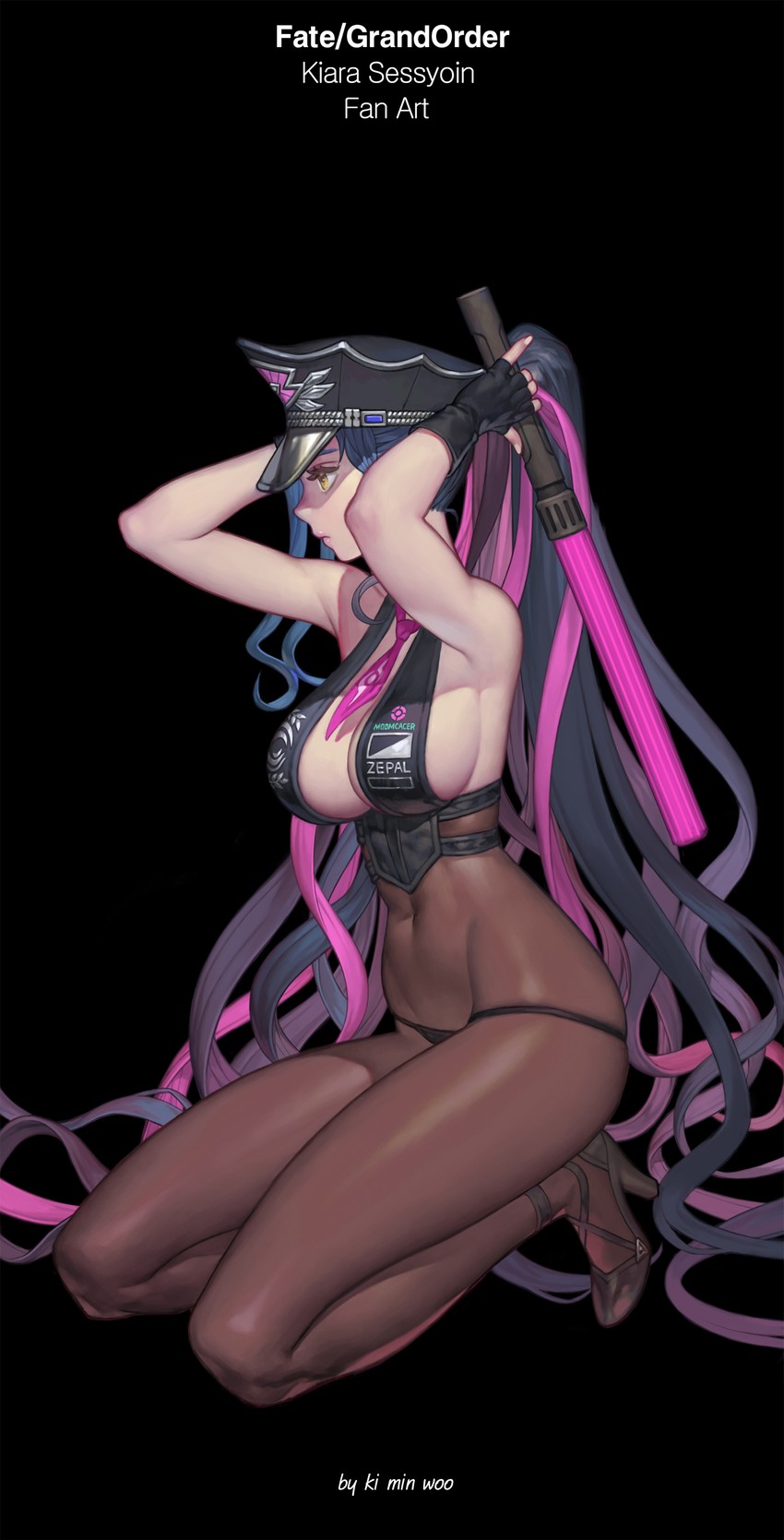 sessyoin kiara (fate and 1 more) drawn by ki_min-woo