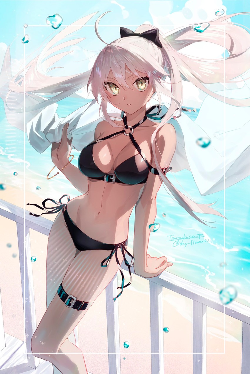 okita souji and okita souji alter (fate and 1 more) drawn by tsuyukusa_(eeta7273)