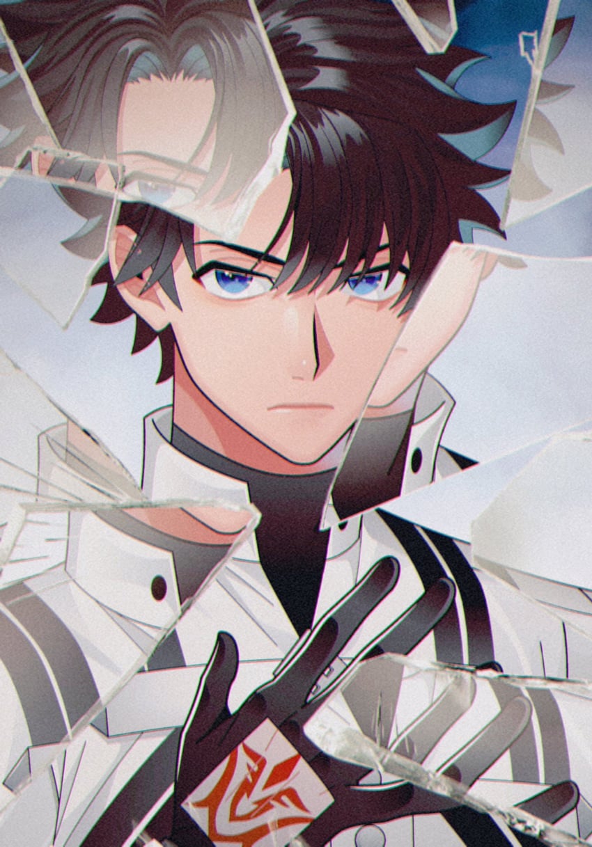 fujimaru ritsuka (fate and 1 more) drawn by disneysmoo