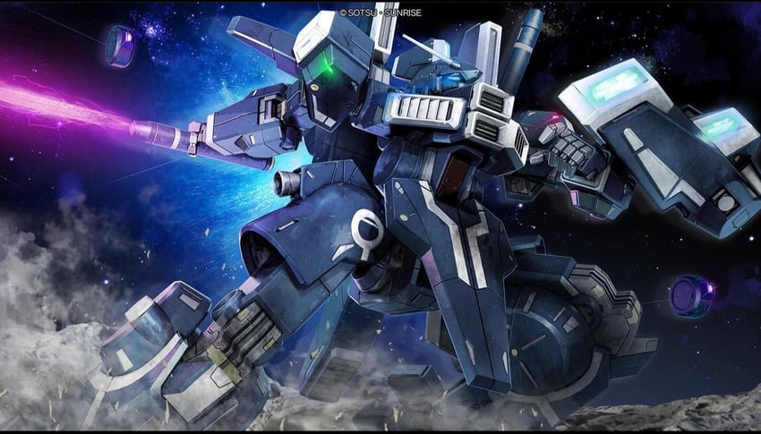 gundam mk v (gundam and 3 more) drawn by tenjin_hidetaka