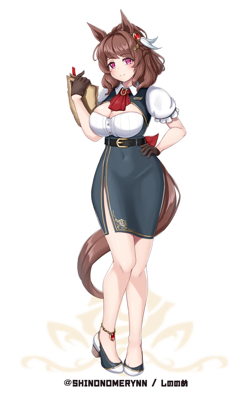 light hello (umamusume) drawn by shinonome_(shinonome_rynn)