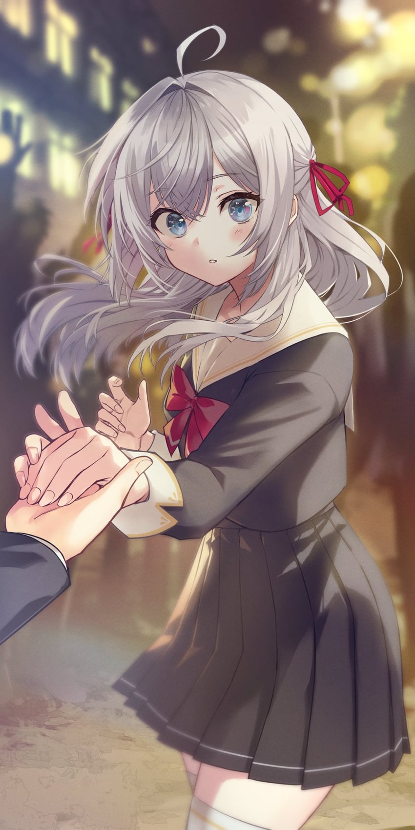 alisa mikhailovna kujou (tokidoki bosotto roshia-go de dereru tonari no alya-san) drawn by koin_(foxmark)