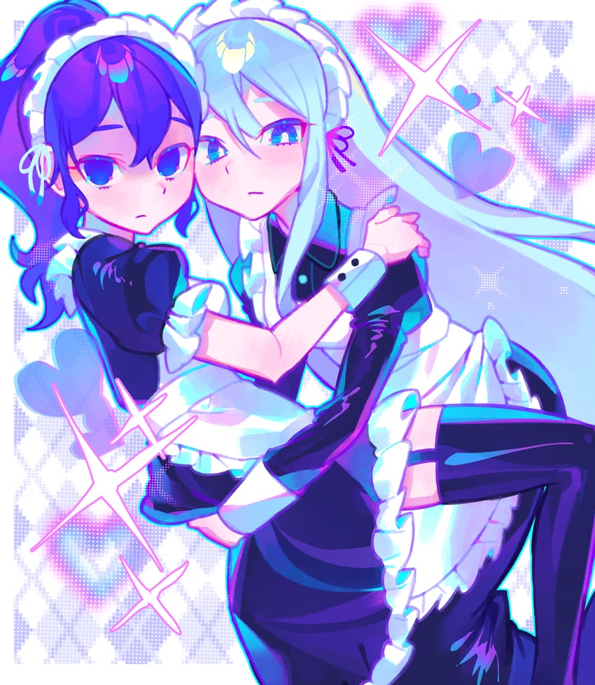 asahina mafuyu and yoisaki kanade (project sekai) drawn by iro_(mywife_sunny)