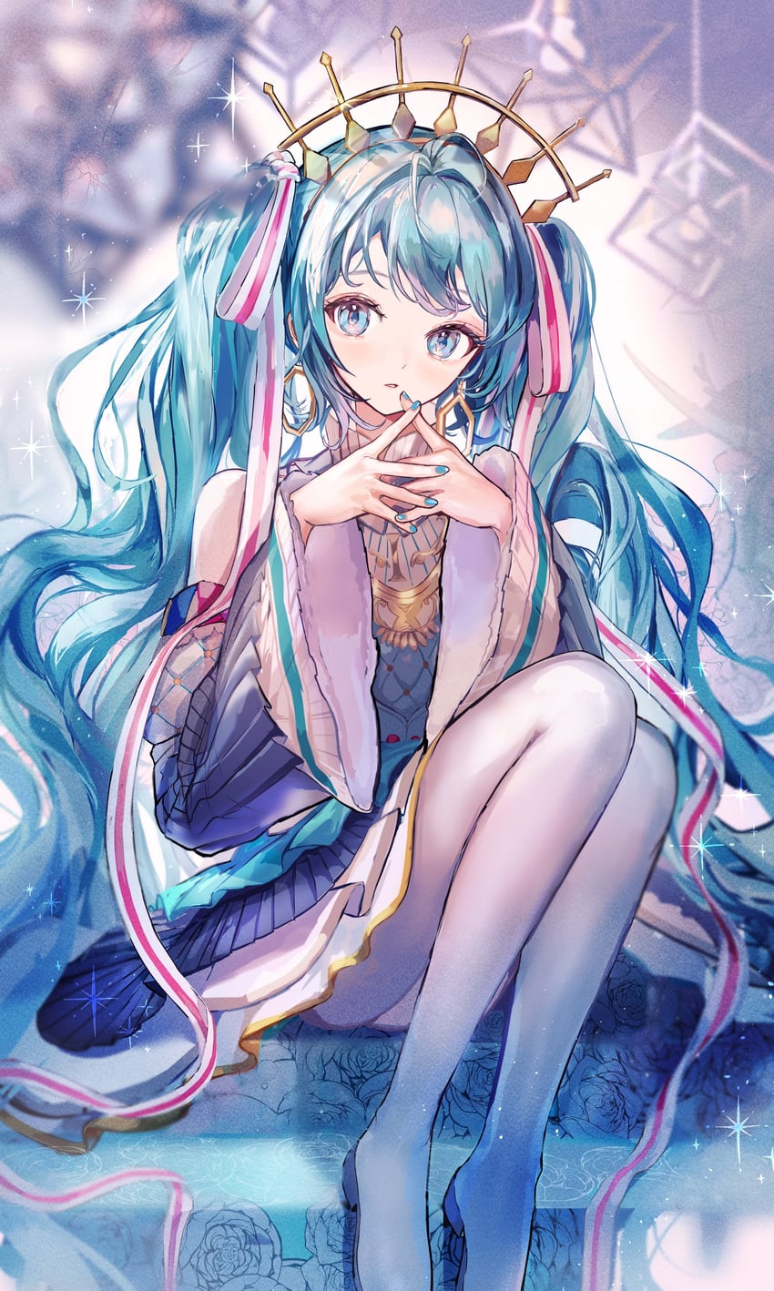 hatsune miku (vocaloid and 1 more) drawn by pipi_(pipinavigation)