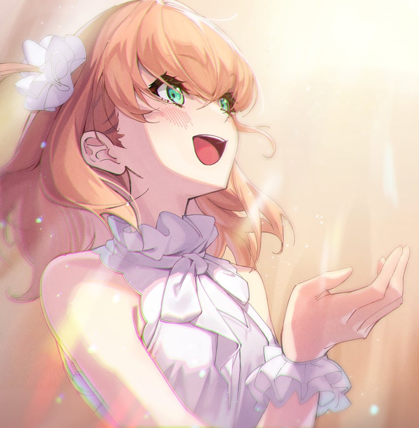 hinoshita kaho (love live! and 1 more) drawn by moshi_(0364p)