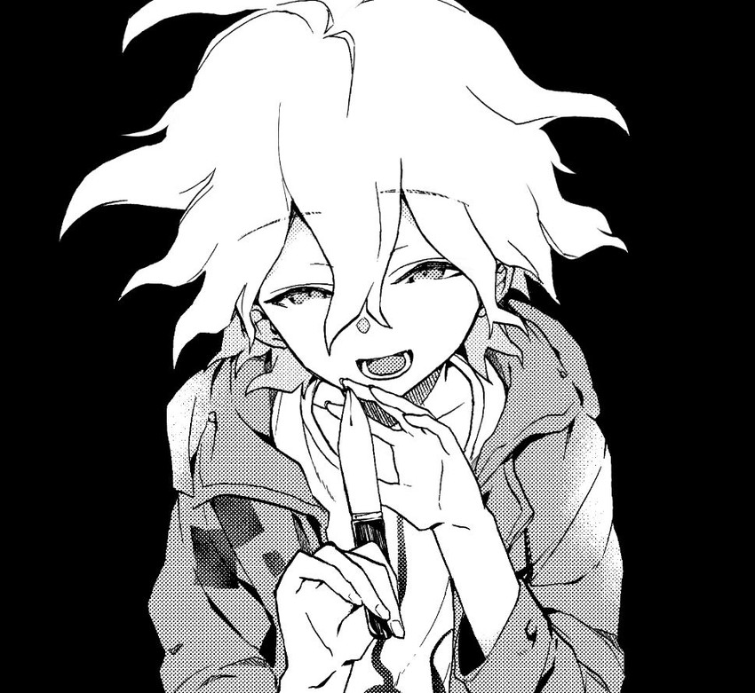 komaeda nagito (danganronpa and 1 more) drawn by gt_(geta)