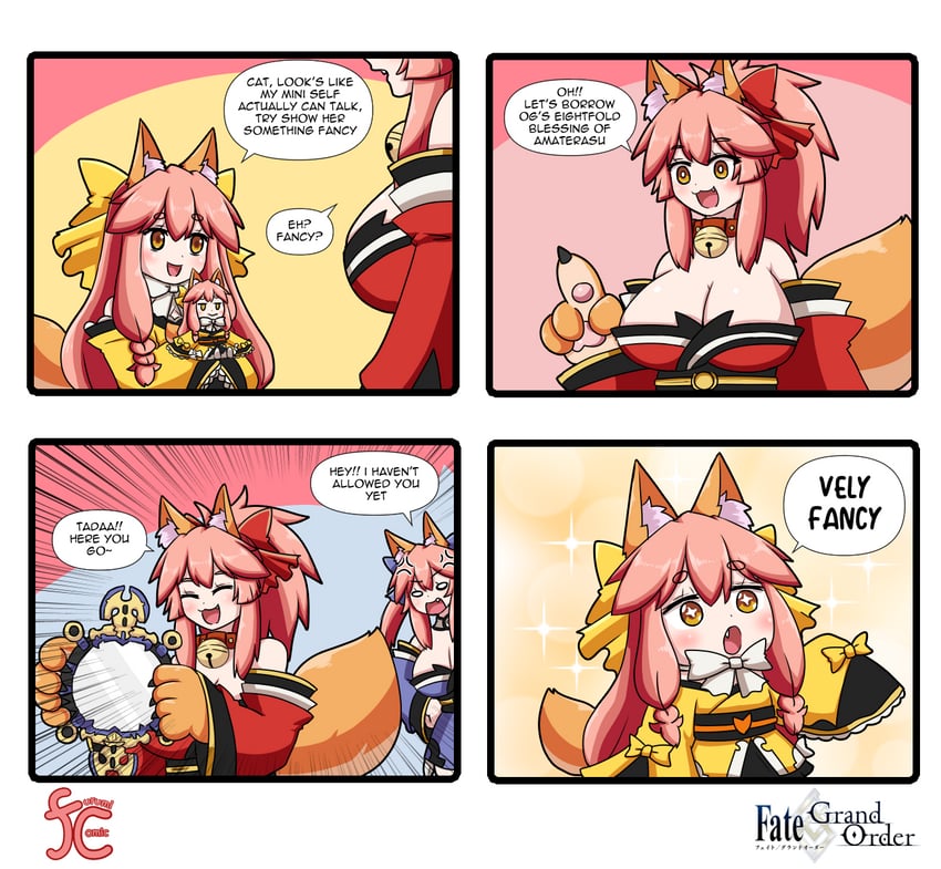 tamamo, tamamo no mae, tamamo cat, and tamamo aria (fate and 2 more) drawn by keita_naruzawa