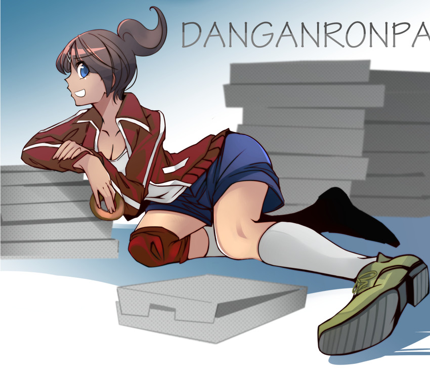 asahina aoi (danganronpa and 1 more) drawn by total9