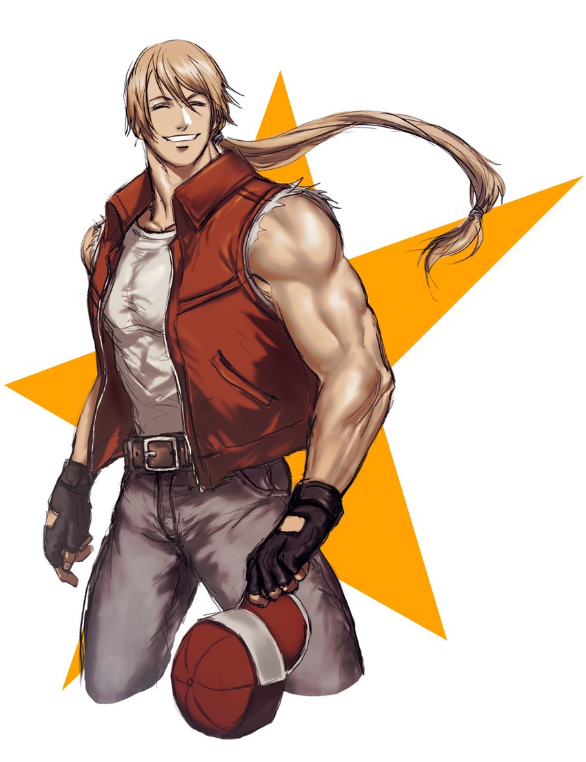terry bogard (the king of fighters and 1 more) drawn by toh_go_jp