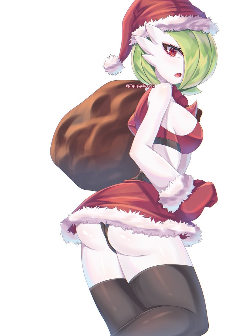 gardevoir (pokemon) drawn by helenwoodsr