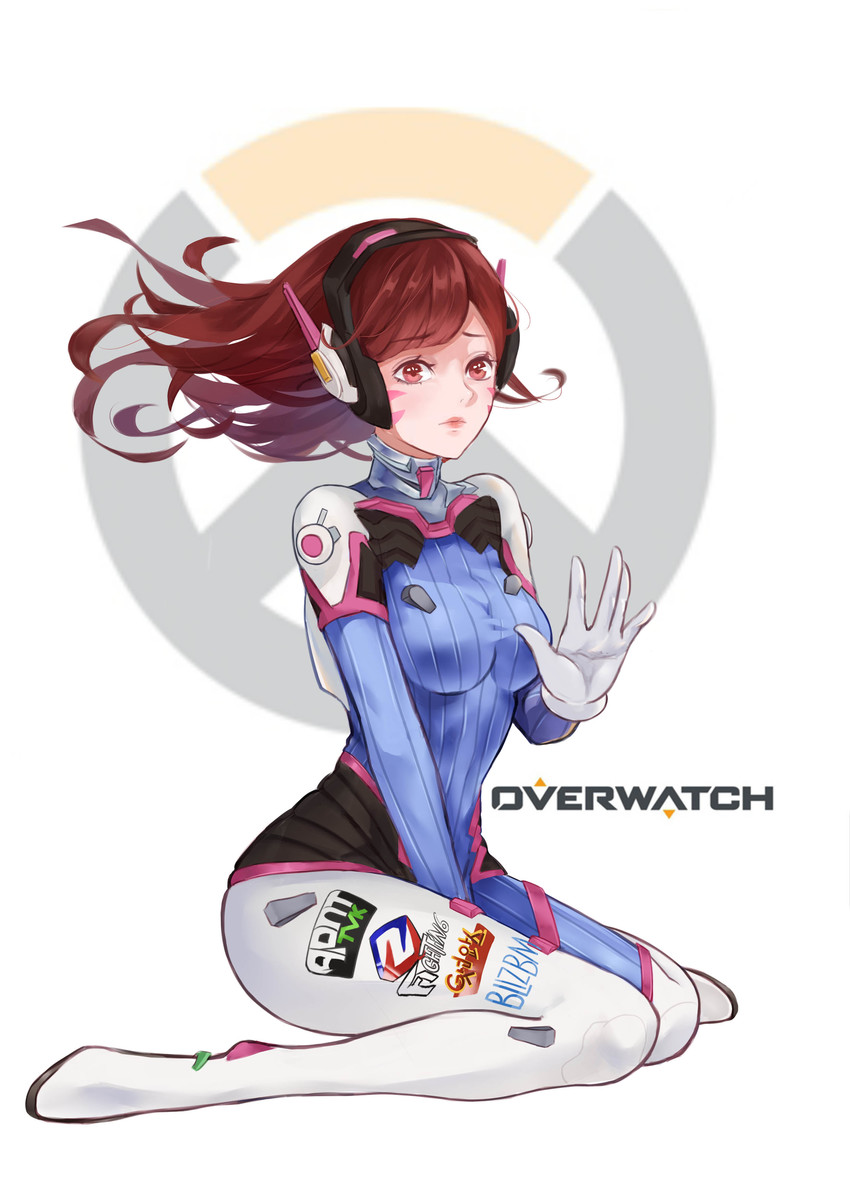 d.va (overwatch and 1 more) drawn by zoey_eidola