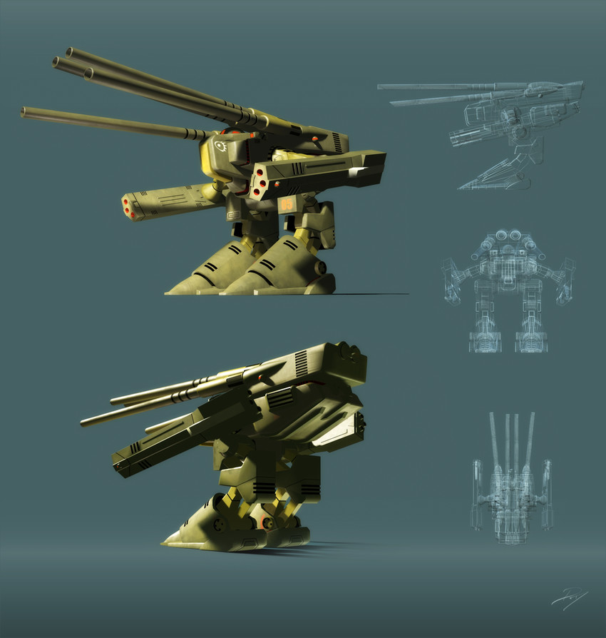 monster destroid (macross and 3 more) drawn by east_coast_canuck