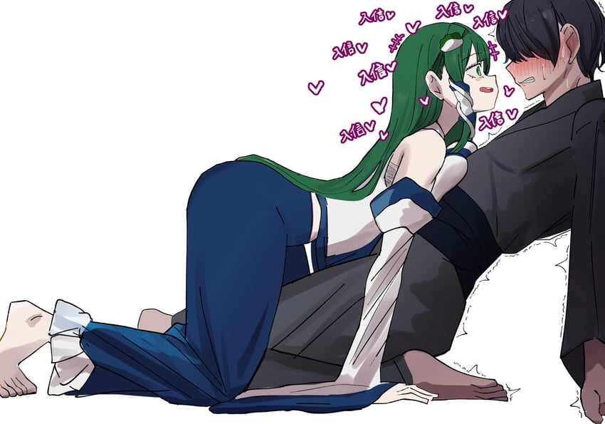 kochiya sanae (touhou) drawn by mino_(minori)