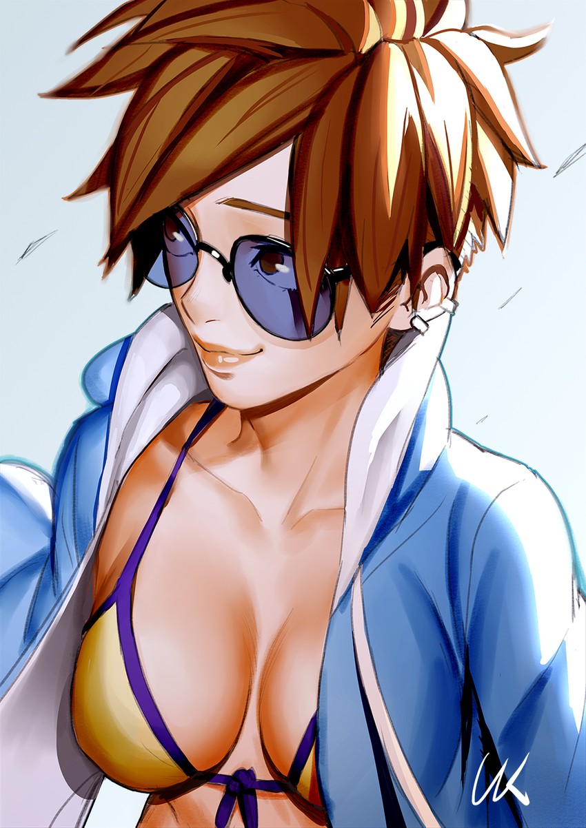 tracer (overwatch and 1 more) drawn by l.k