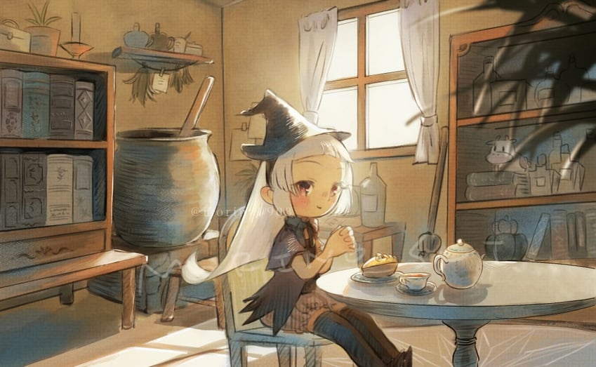 witch-sama (bokujou monogatari and 1 more) drawn by morino0903