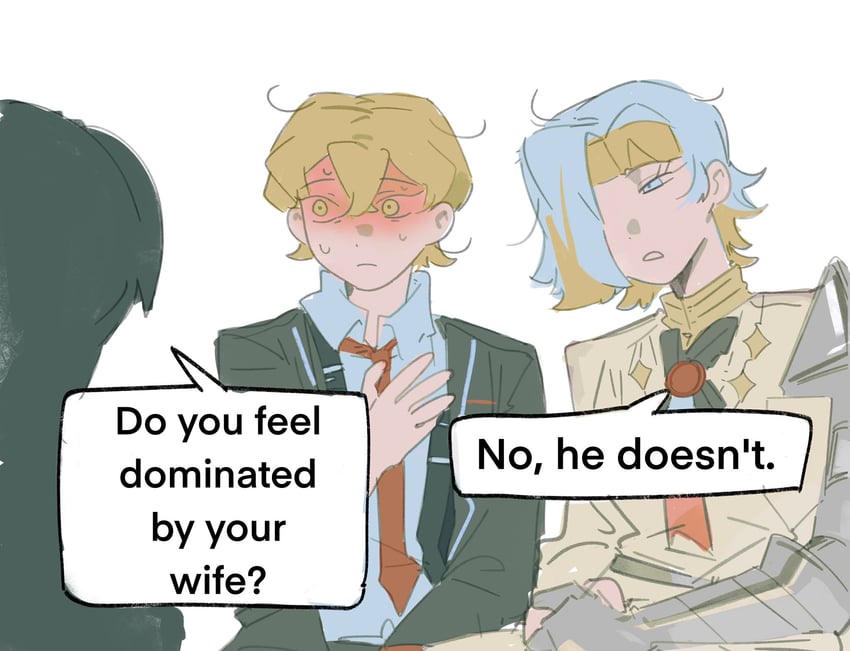 sinclair and kromer (project moon and 1 more) drawn by dengchenga