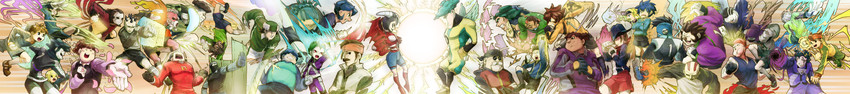 endou mamoru, tachimukai yuuki, genda koujirou, rococo urupa, saginuma osamu, and 13 more (inazuma eleven) drawn by cady