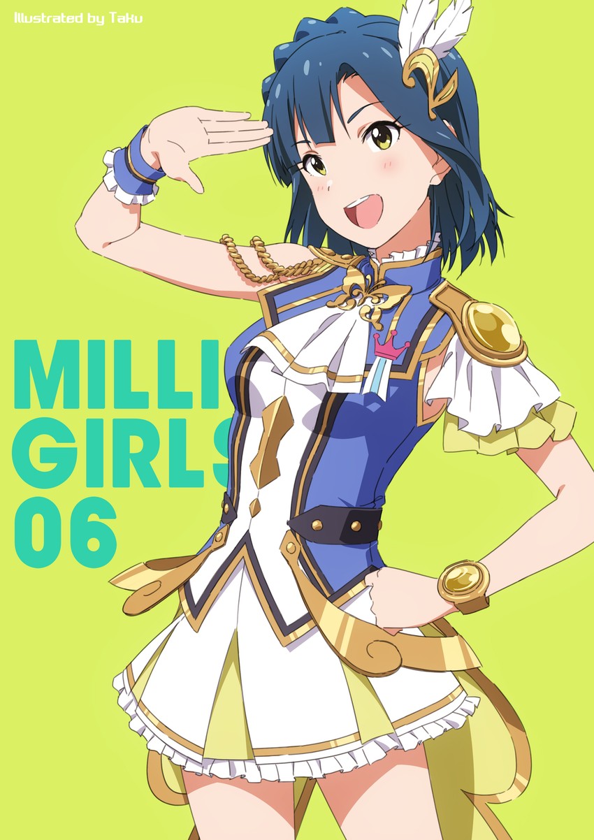nanao yuriko (idolmaster and 2 more) drawn by taku1122