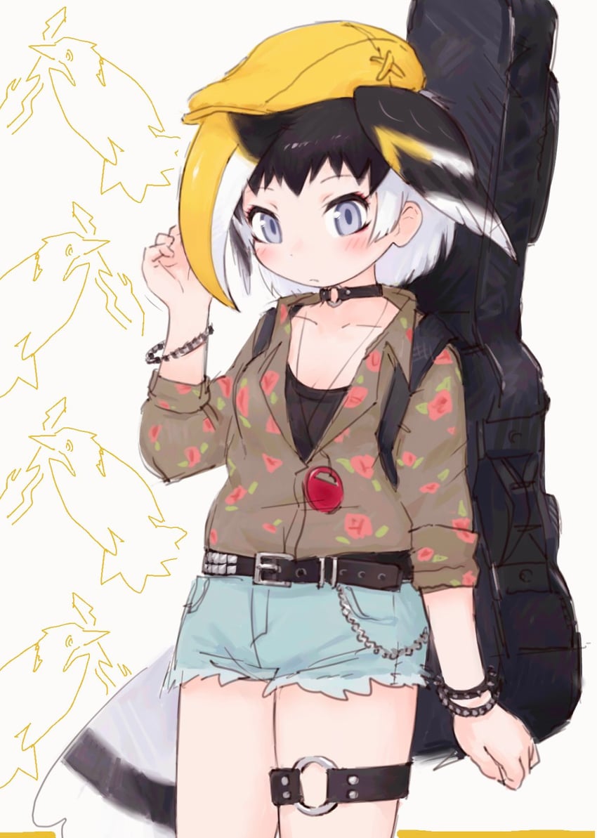 great hornbill (kemono friends and 1 more) drawn by mitsuamischeme