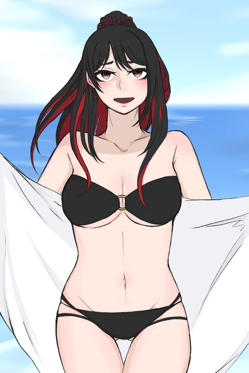 mifune kaoruko (love live! and 1 more) drawn by kamo_nova