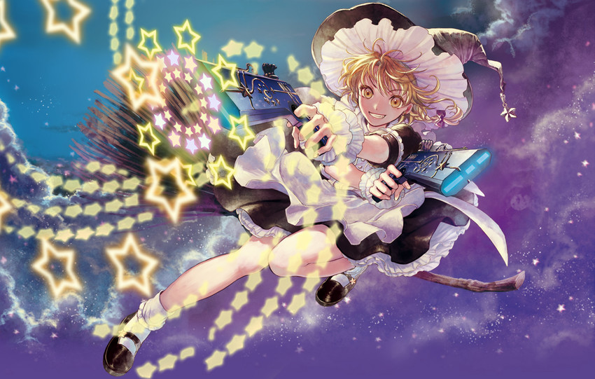 kirisame marisa (touhou and 2 more) drawn by sugi