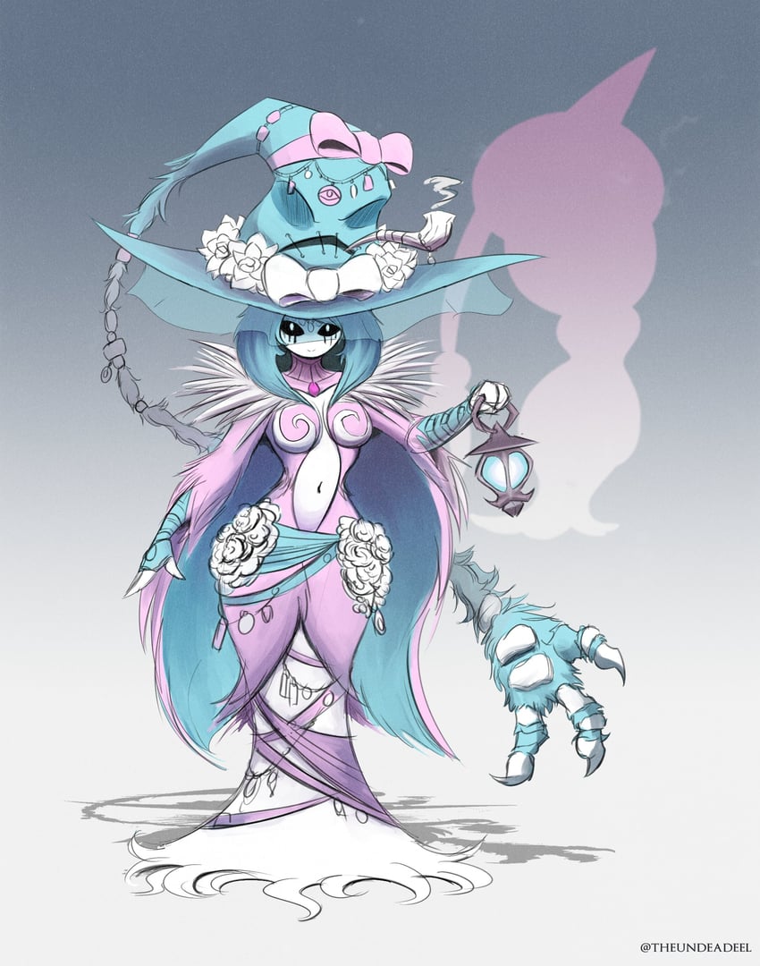 hatterene (pokemon) drawn by theundeadeel