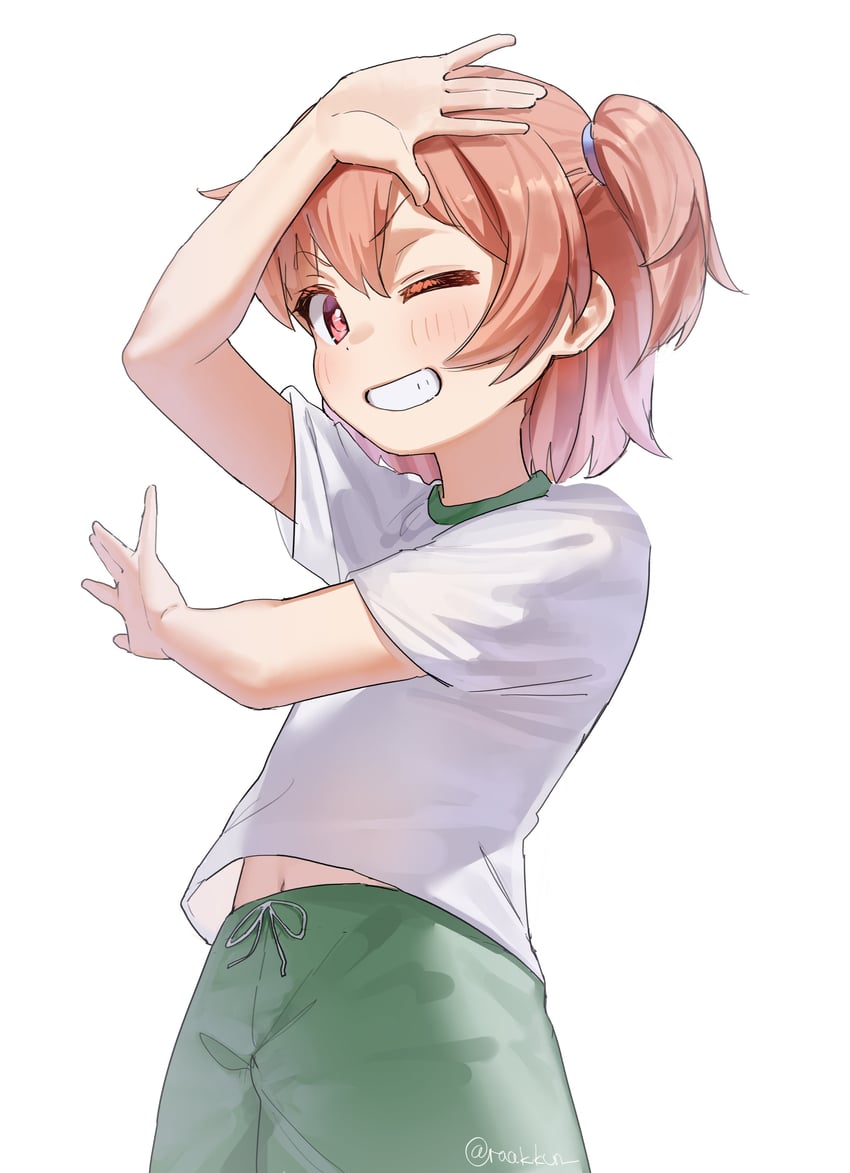 hoshino hinata (watashi ni tenshi ga maiorita!) drawn by rakkhun