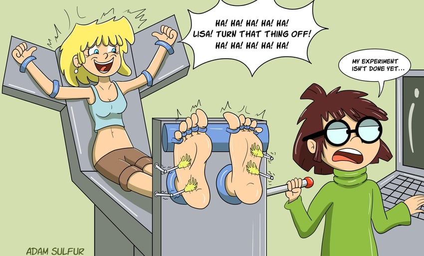 lori loud and lisa loud (the loud house) drawn by adam_sulfur