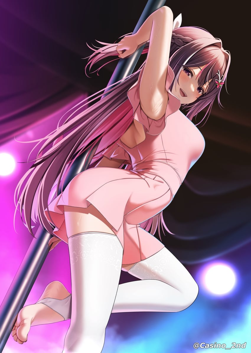azki (hololive and 1 more) drawn by casino_(casinoep)