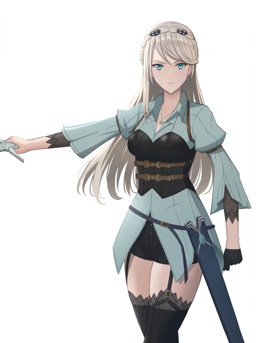elaine auclair (eiyuu densetsu and 2 more) drawn by neel_silverius